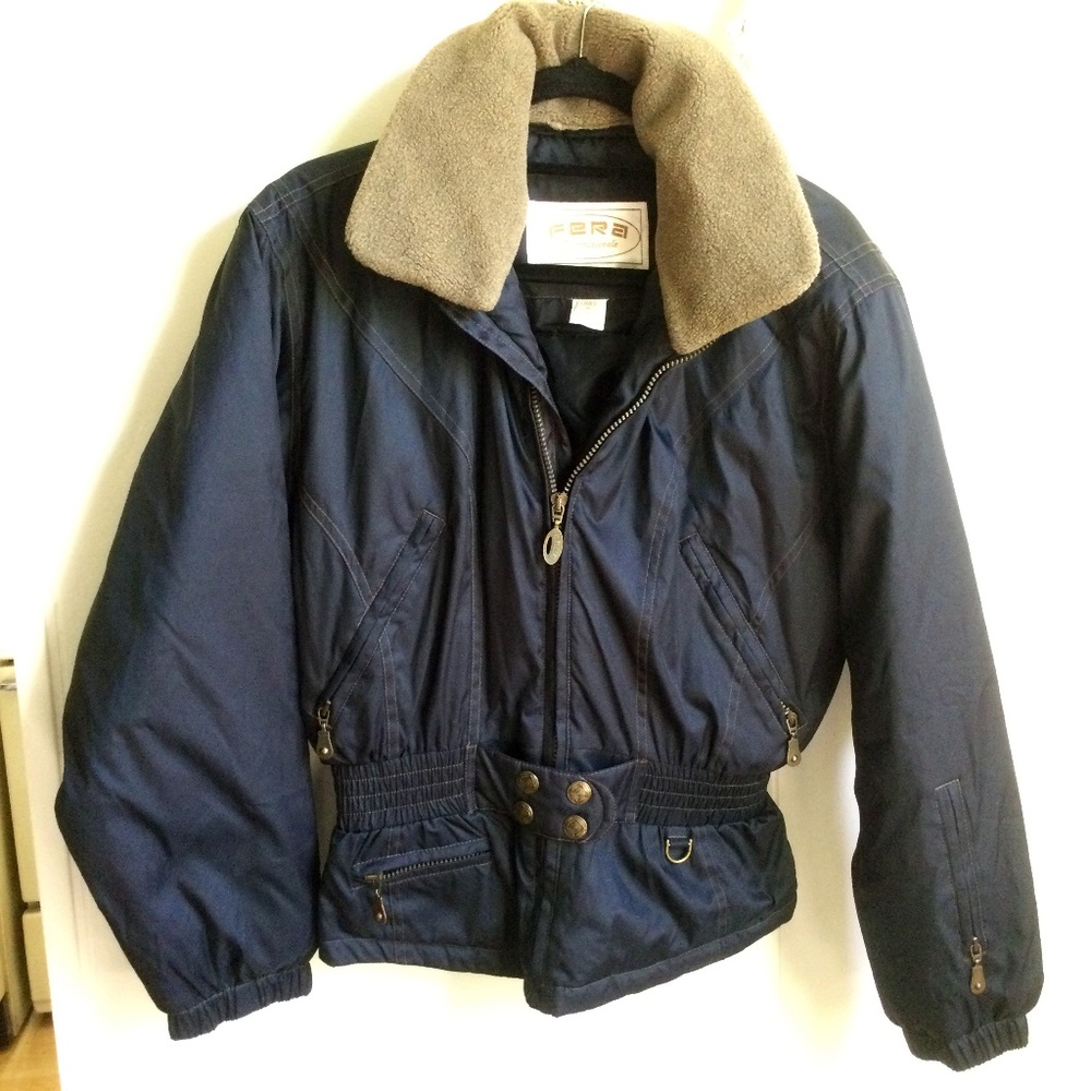Fera Vintage Ski Bomber Jacket